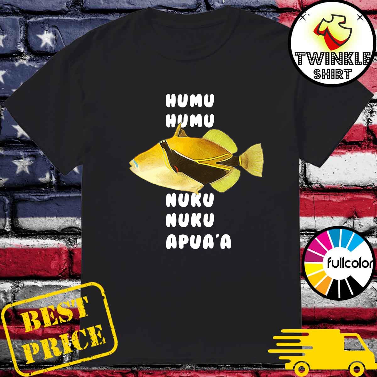 Official Humuhumunukunukuapua’a Hawaiian State Fish Shirt