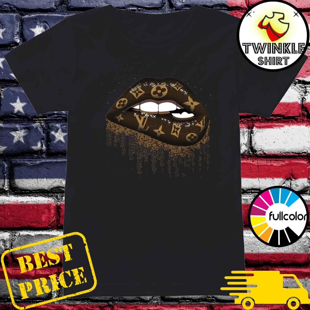 Lips Louis Vuitton shirt - Kingteeshop